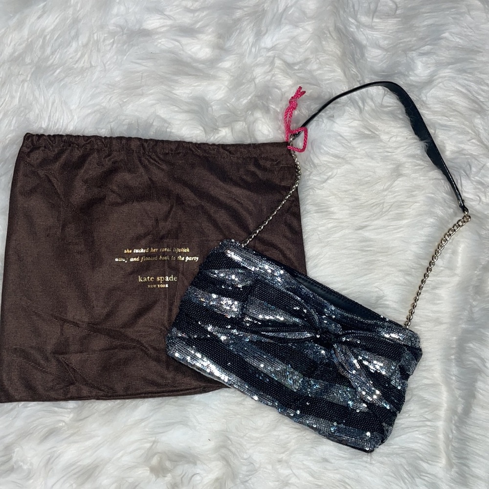 kate spade night sky evening bag